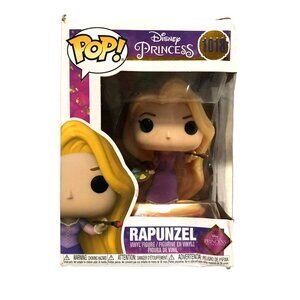 FUNKO POP RAPUNZEL 1018 DISNEY PRINCESS IN BOX WITH PROTECTOR BOX IS TLC